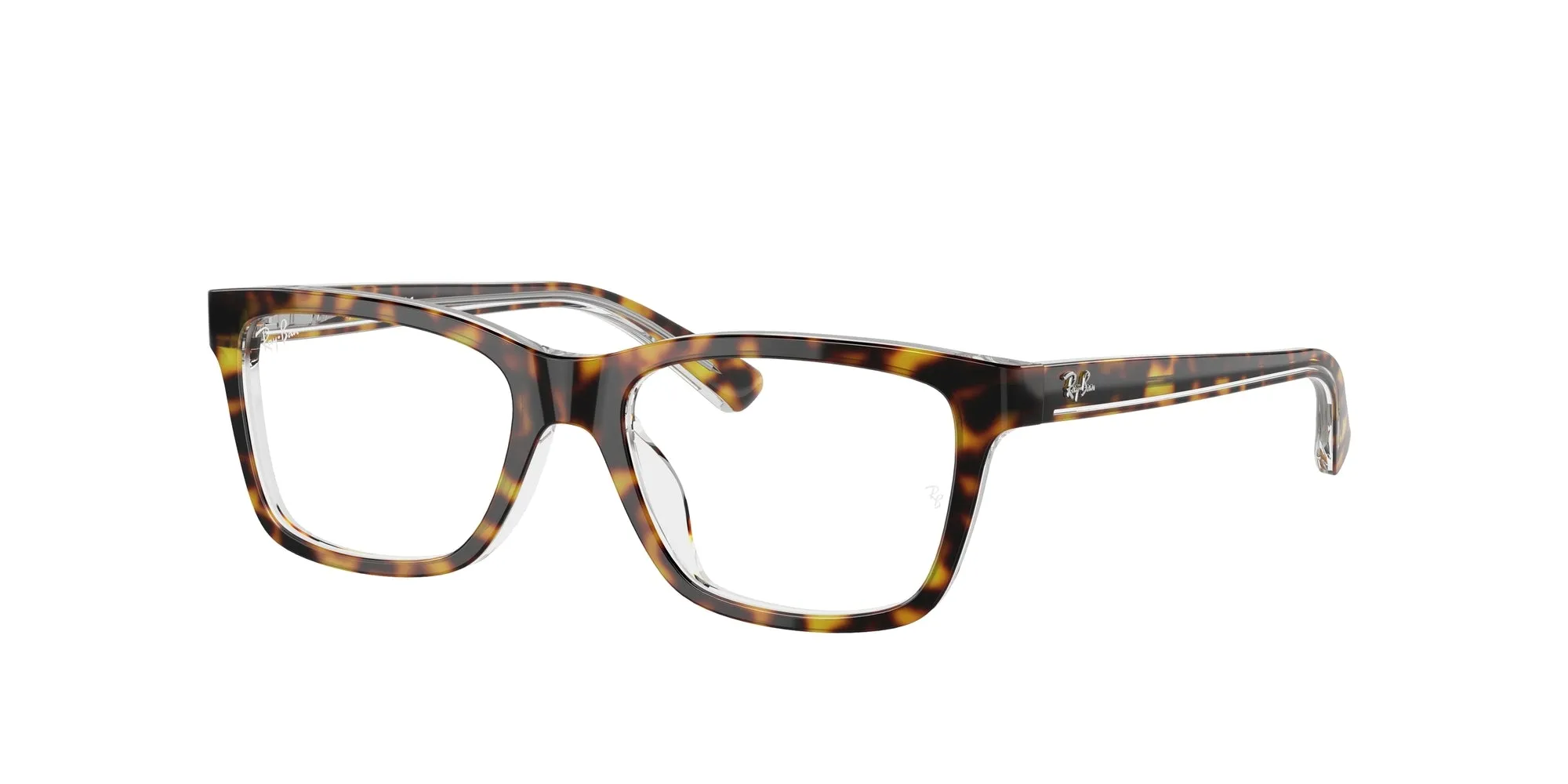 Ray - Ban RY1536 3602 Montature da vista bambino Plastica Havana Squadrata - immagine 1