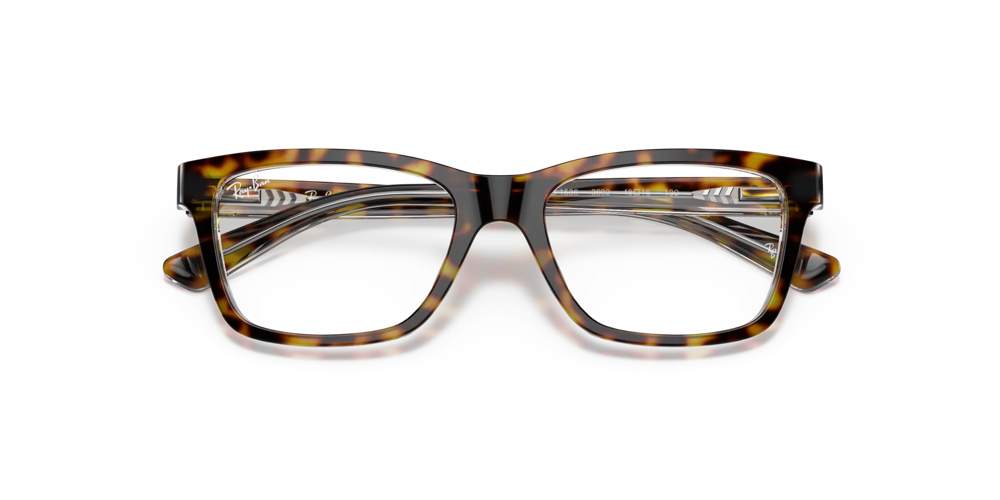 Ray - Ban RY1536 3602 Montature da vista bambino Plastica Havana Squadrata - immagine 2