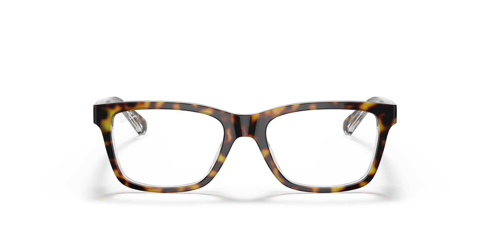 Ray - Ban RY1536 3602 Montature da vista bambino Plastica Havana Squadrata - immagine 3