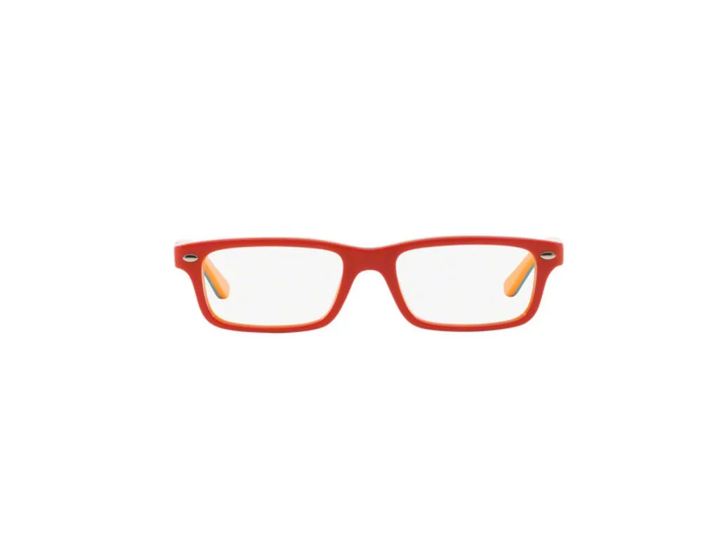 Ray - Ban RY1535 3599 Montature da vista bambino Plastica Arancione Squadrata - immagine 2