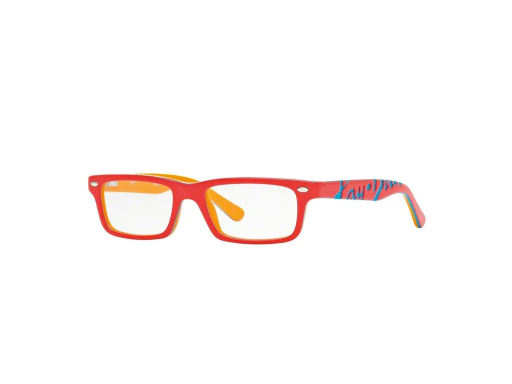 Ray - Ban RY1535 3599 Montature da vista bambino Plastica Arancione Squadrata - immagine 1