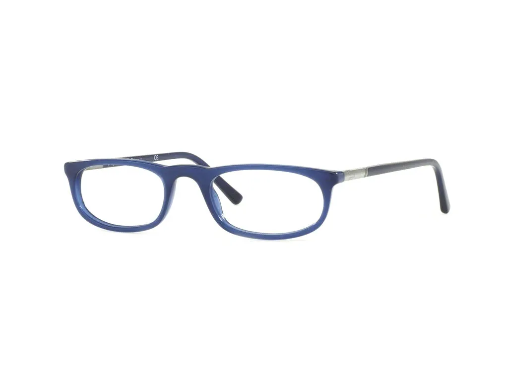 Sferoflex Uomo SF1137 C565 Montature da vista Plastica Blu Rotonda - immagine 1
