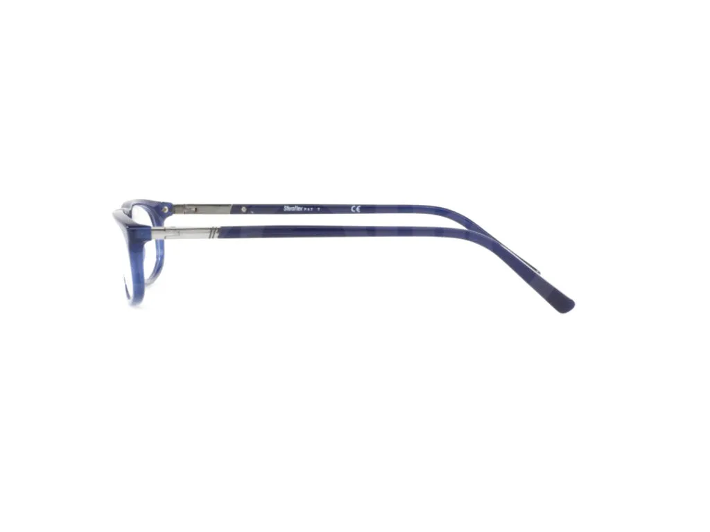 Sferoflex Uomo SF1137 C565 Montature da vista Plastica Blu Rotonda - immagine 4