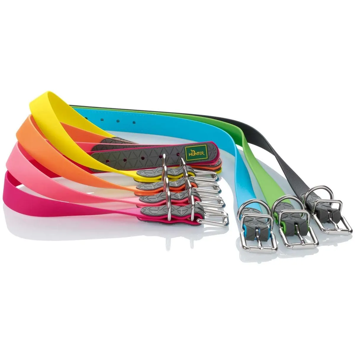 HUNTER CONVENIENCE - Collare per cani, in plastica, 65 L-XL, colore: Verde mela - immagine 4