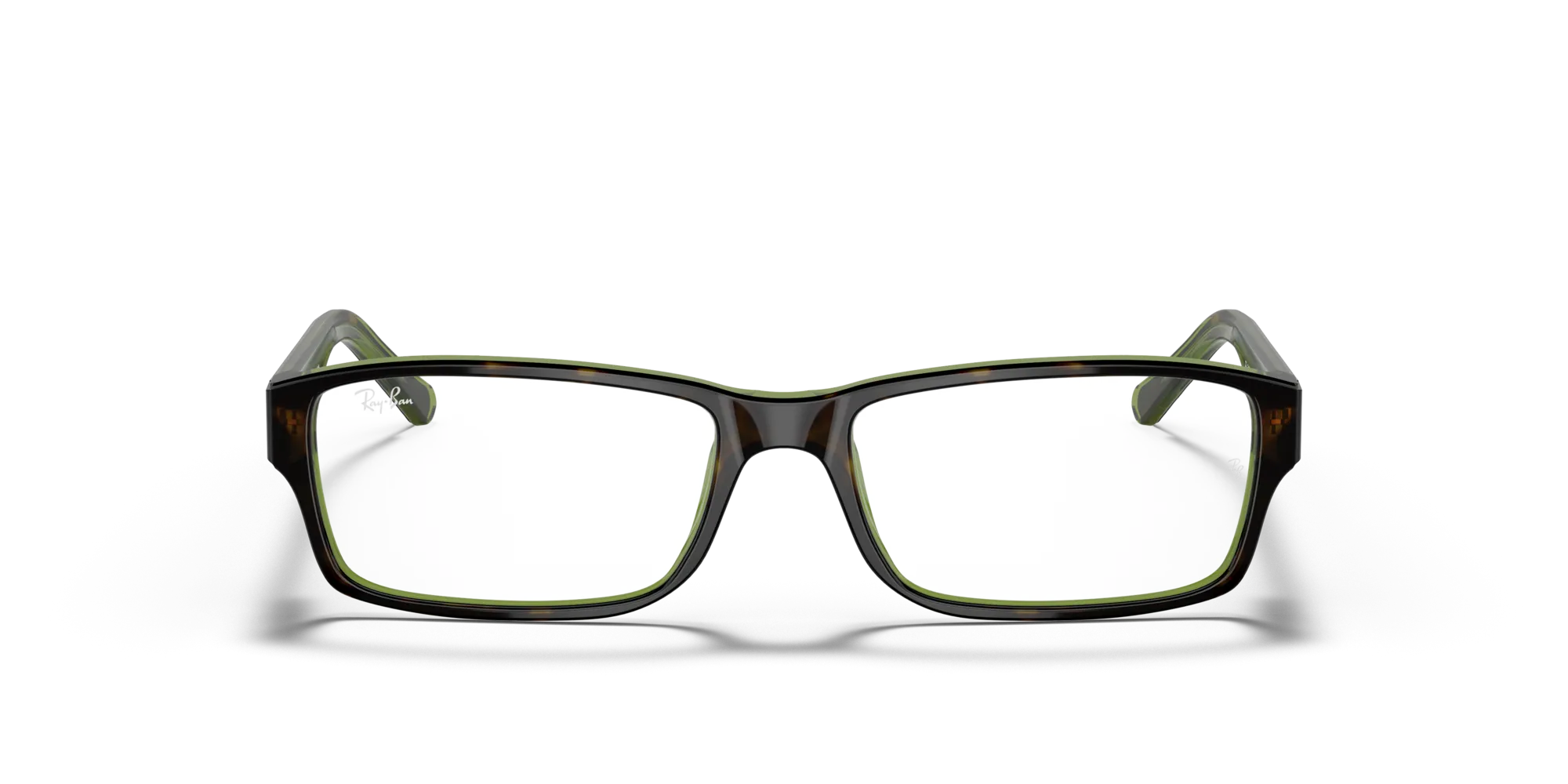 Ray - Ban RX5169 2383 Montature da vista Acetato Marrone Trasparente Squadrata Normale - immagine 3