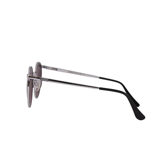 Randolph Engineering Unisex P3020 Bright chrome Occhiali da sole outlet Metallo Argento Grigio Rotonda Normale - immagine 3