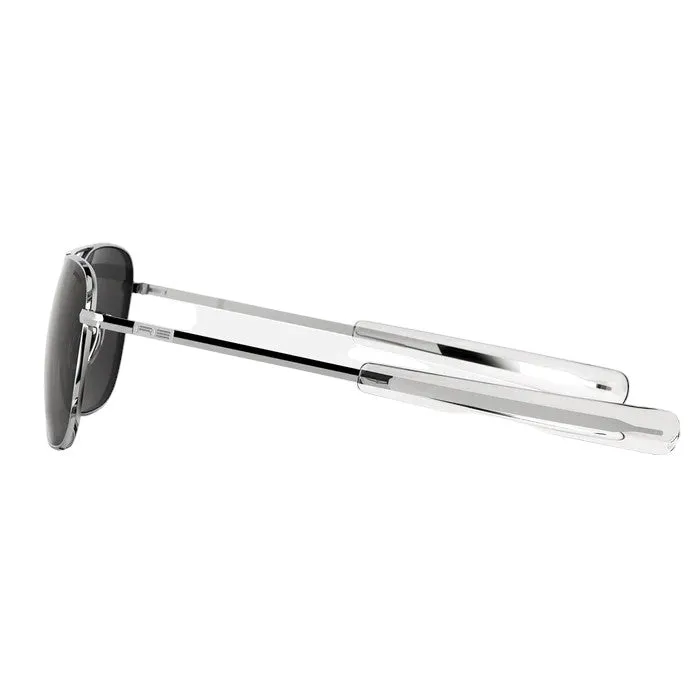 Randolph Engineering Uomo AF075 Bright chrome Occhiali da sole outlet Metallo Argento Grigio Squadrata Normale - immagine 3