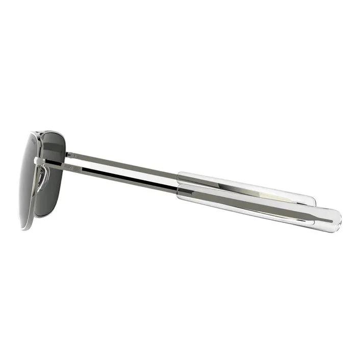 Randolph Engineering Uomo AF095 Gunmetal Occhiali da sole outlet Metallo Canna di fucile Grigio Squadrata Normale - immagine 3