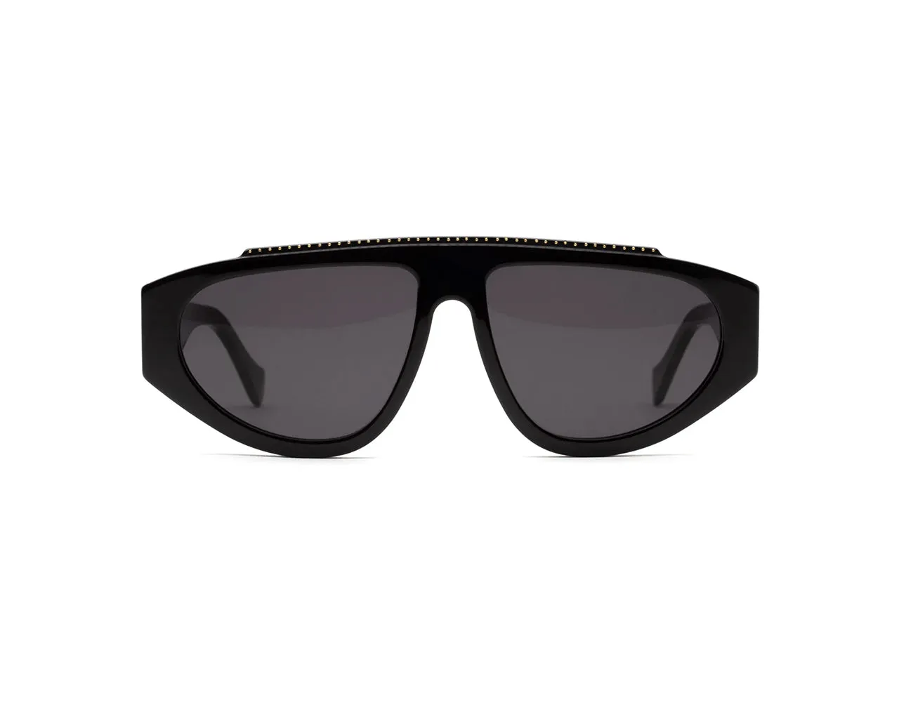 Agent Provocateur 6FO Tyrah Black Occhiali da sole outlet Acetato Nero Grigio Pilot Normale - immagine 2