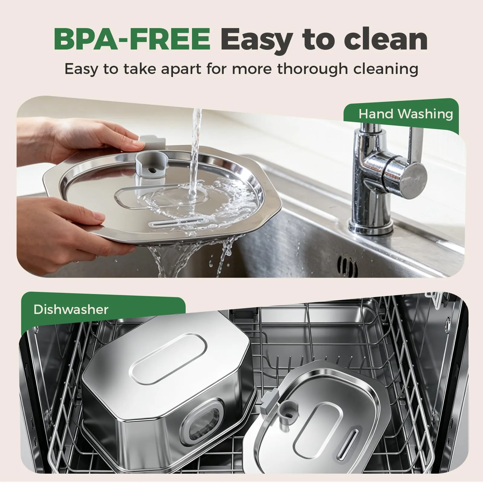 APAUK 3.2L Fontanella gatti+Fontanella+6 filtri+6 spugne - immagine 7