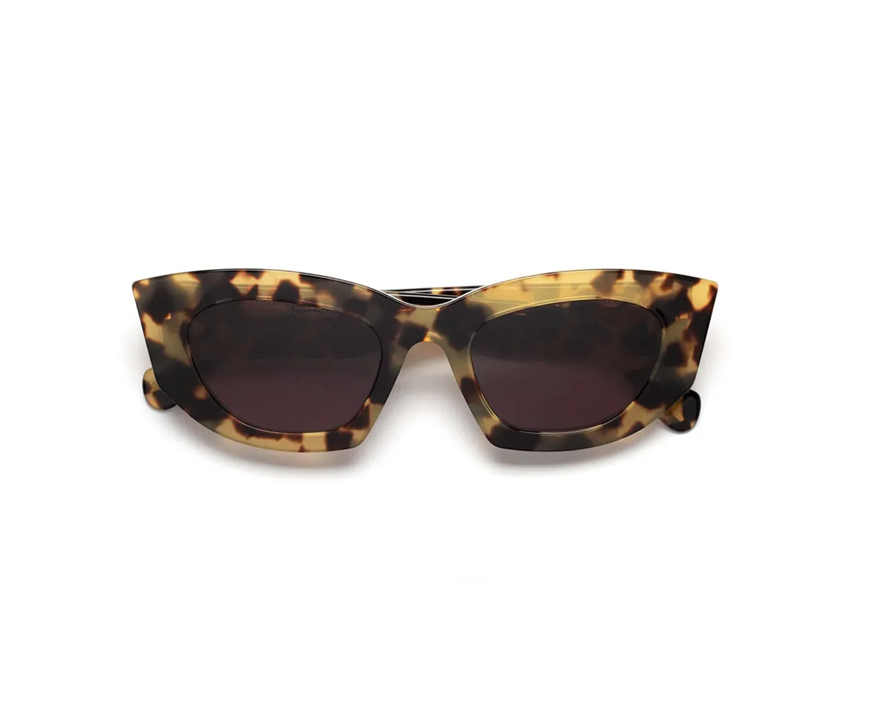 Agent Provocateur KCX Kitti Tortoise Occhiali da sole outlet Acetato Havana Grigio Cat Eye Normale - immagine 2