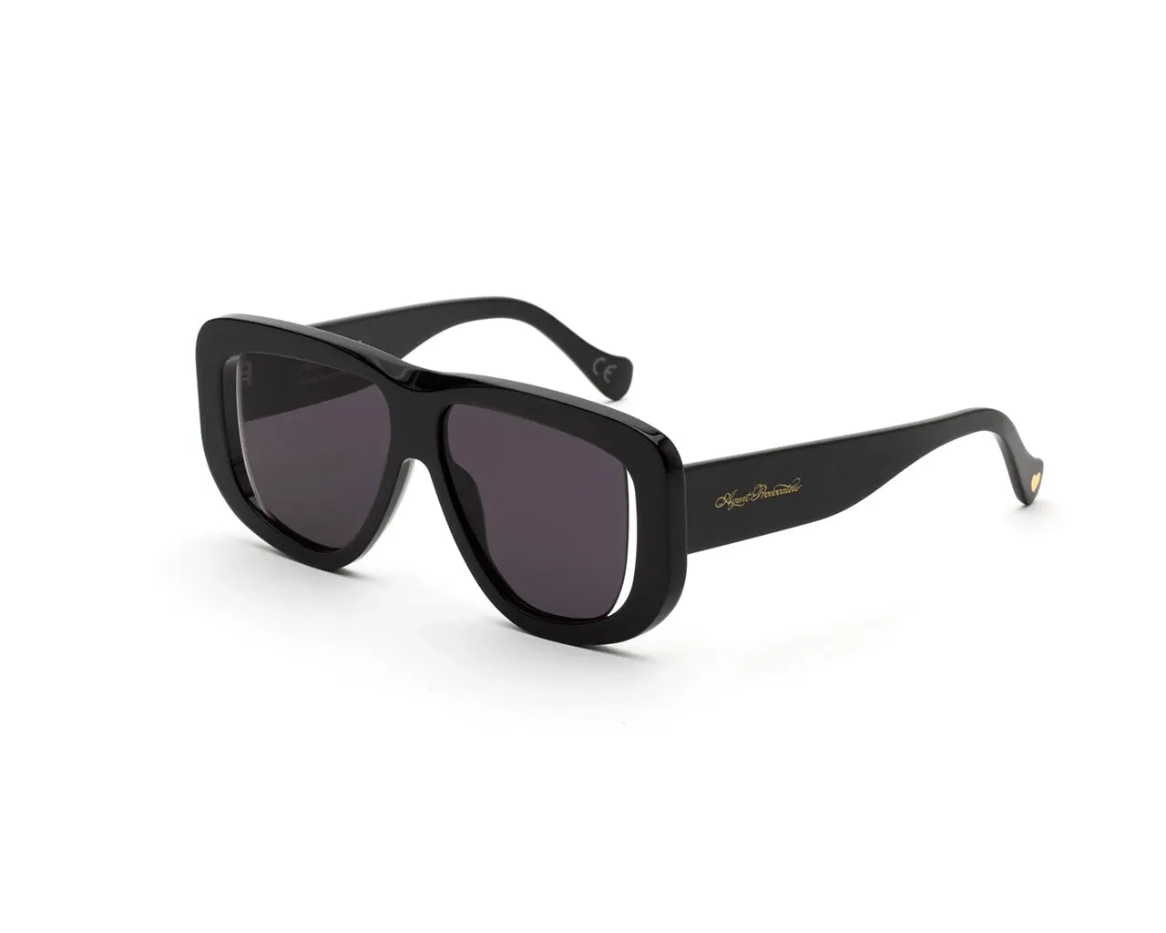 Agent Provocateur 39R Karley Black Occhiali da sole outlet Acetato Nero Grigio Pilot Normale - immagine 1