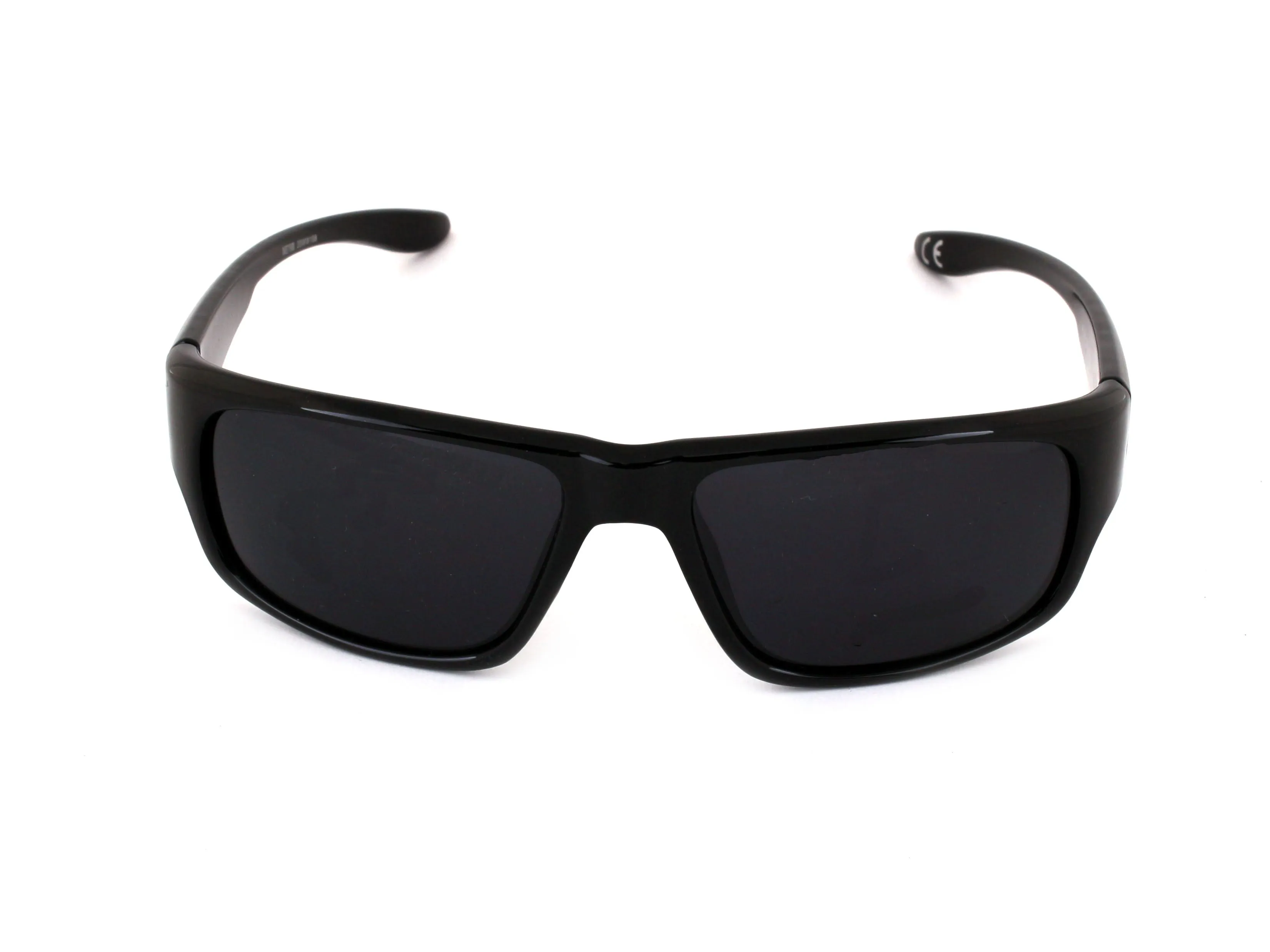 Sweet Years Unisex PL70 NERO LUCIDO/FUMO. C.04 *3P Occhiali da sole outlet Plastica Nero Grigio Maschera Polarizzata - immagine 2