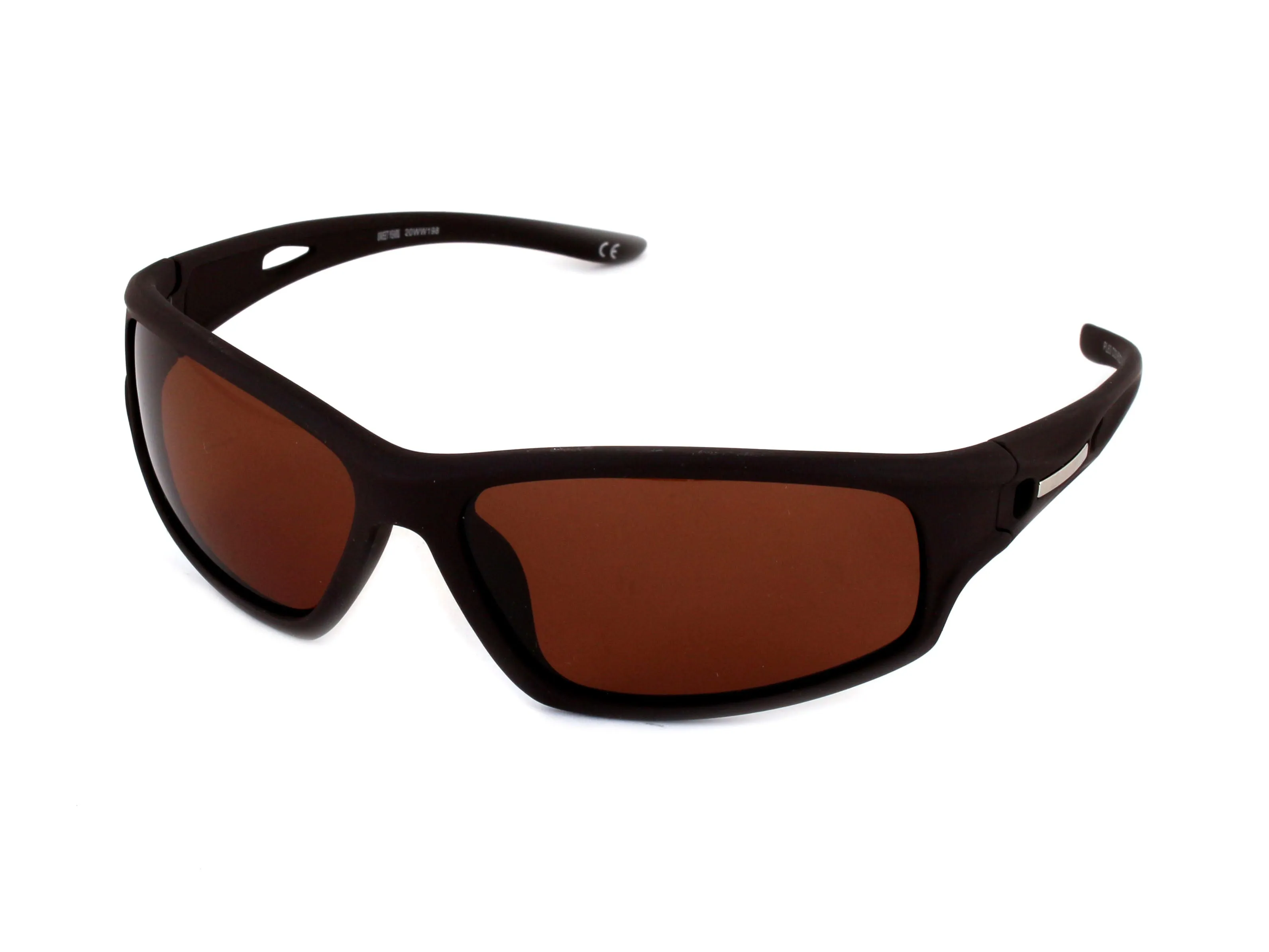 Sweet Years Unisex PL63 MARRONE GOMMATO/MARRONE C.03 *3P Occhiali da sole outlet Plastica Marrone Marrone Maschera Polarizzata - immagine 1