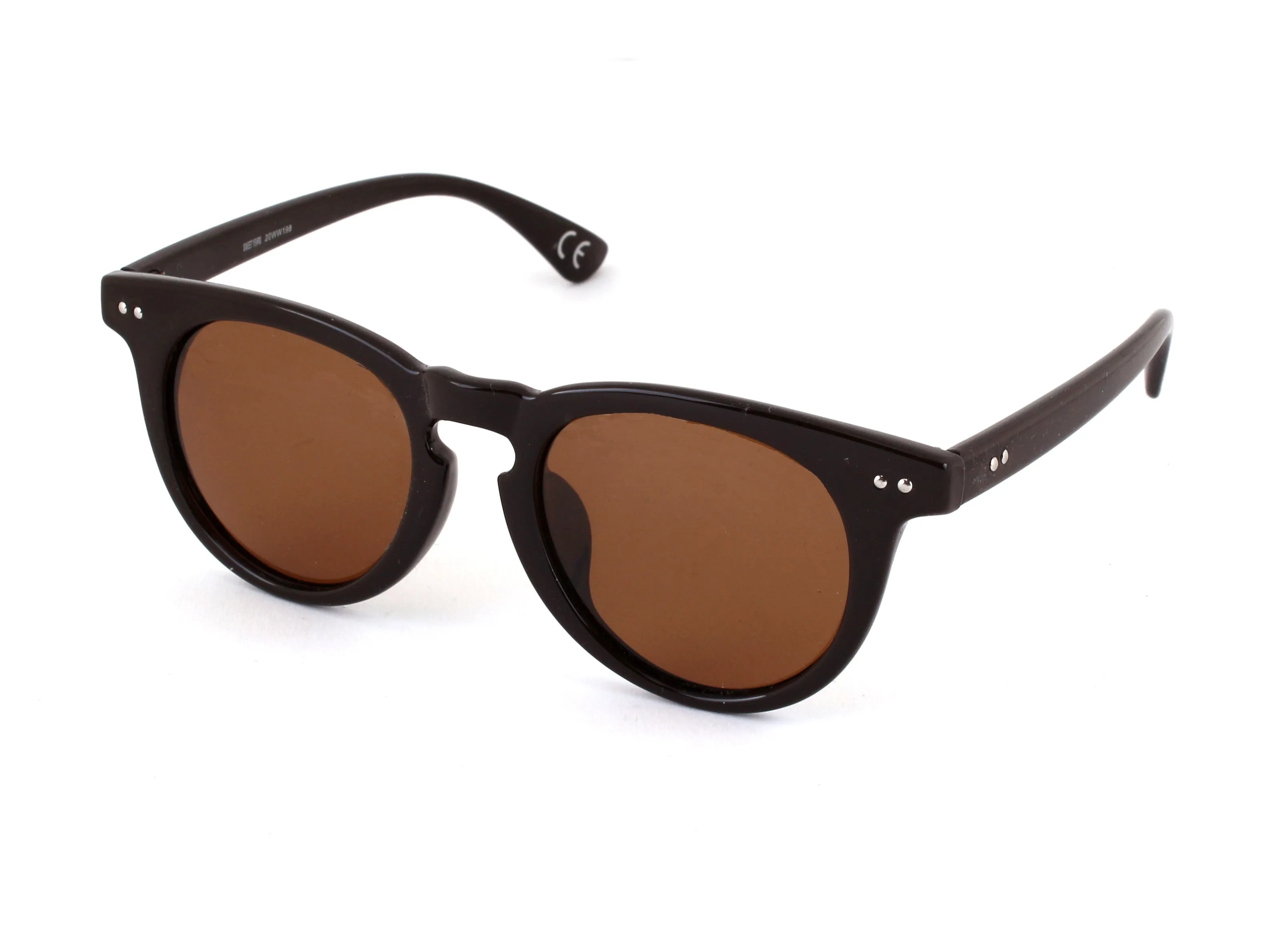 Sweet Years Unisex PL256 MARRONE LUCIDO/MARRONE C.03 *3P Occhiali da sole outlet Plastica Marrone Marrone Pantos Polarizzata - immagine 1