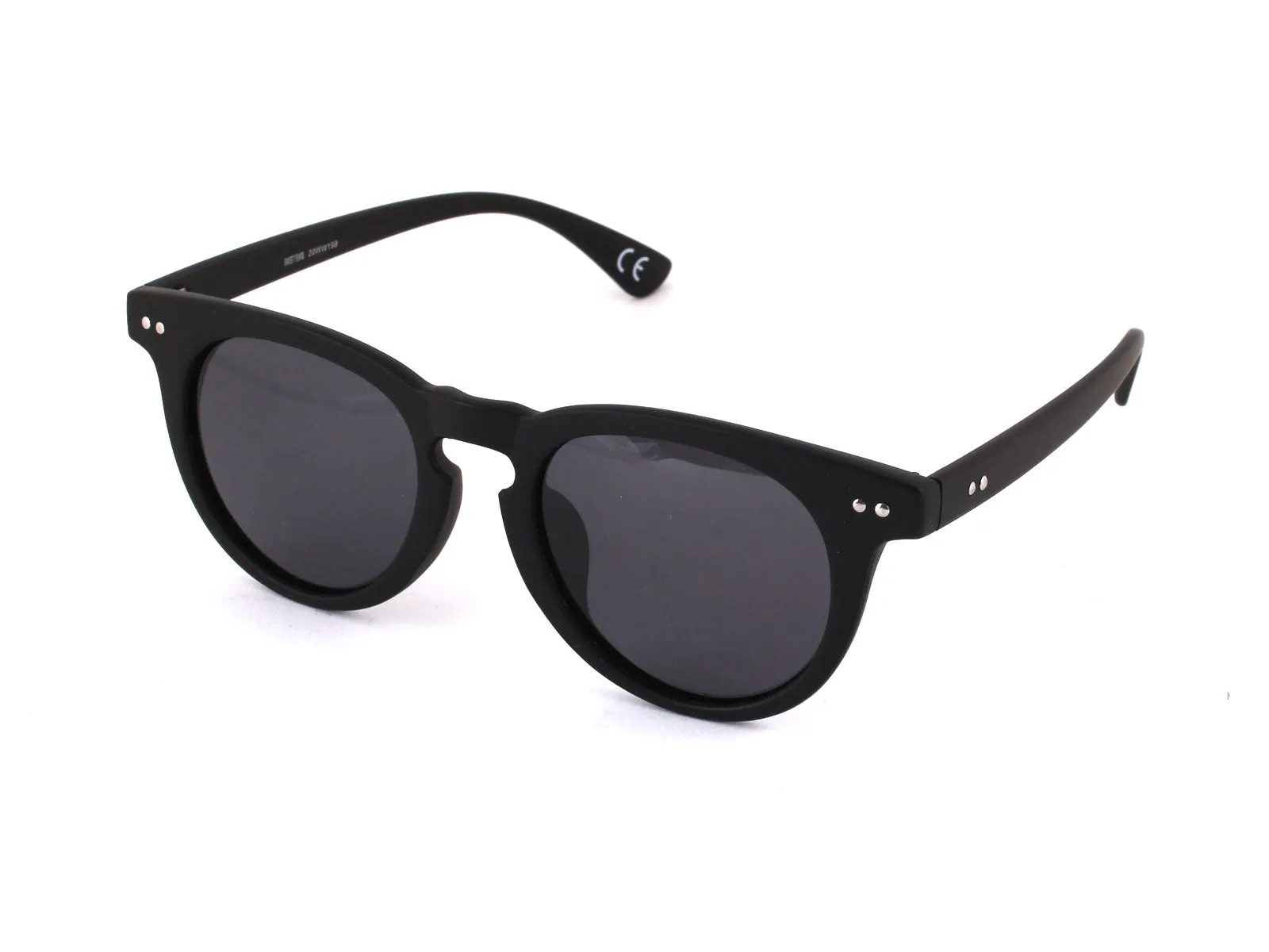 Sweet Years Unisex PL256 NERO OPACO/FUMO C.02 *3P Occhiali da sole outlet Plastica Nero Grigio Pantos Polarizzata - immagine 1