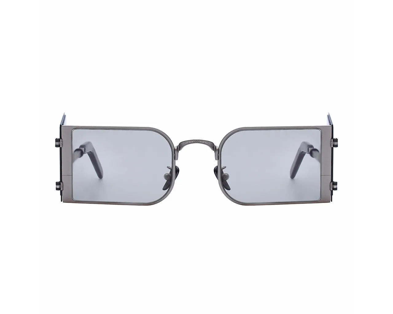 AMEN Unisex Reverse A23S07 Occhiali da sole outlet Metallo Grigio Multicolore Squadrata - immagine 2
