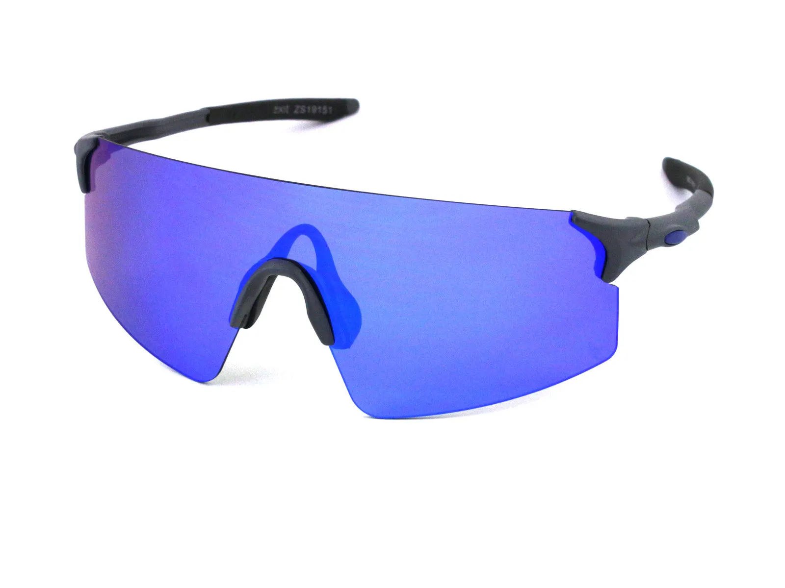 Sweet Years Unisex TR525 02 Grigio/Blu Revo Occhiali da sole outlet Grigio Maschera Normale - immagine 1