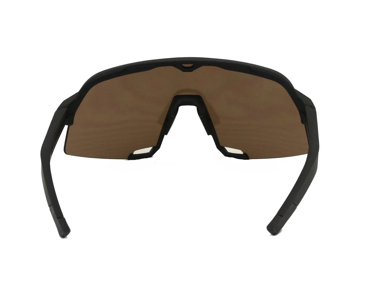 Sweet Years Unisex Mascherina Sweet Years TR526 02 Occhiali da sole outlet Plastica Nero Marrone Maschera Normale Flash - immagine 3