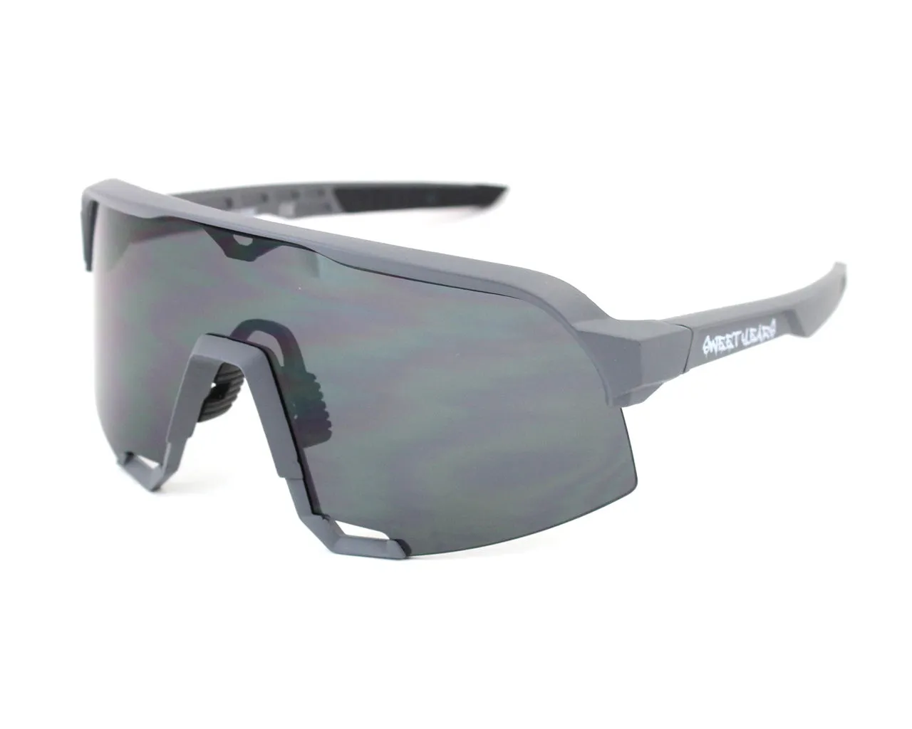 Sweet Years Unisex Mascherina Sweet Years TR526 01 Occhiali da sole outlet Plastica Grigio Grigio Maschera Normale - immagine 1