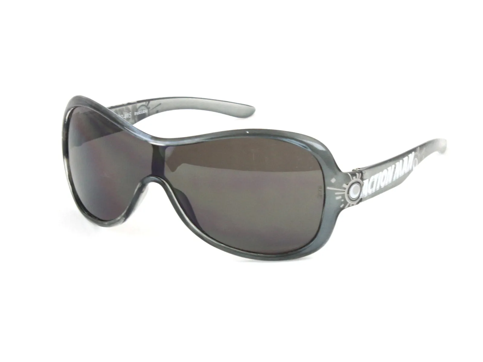 Action Man Bambino SAM-102 415 Occhiali da sole outlet Acetato Grigio Avvolgente - immagine 1