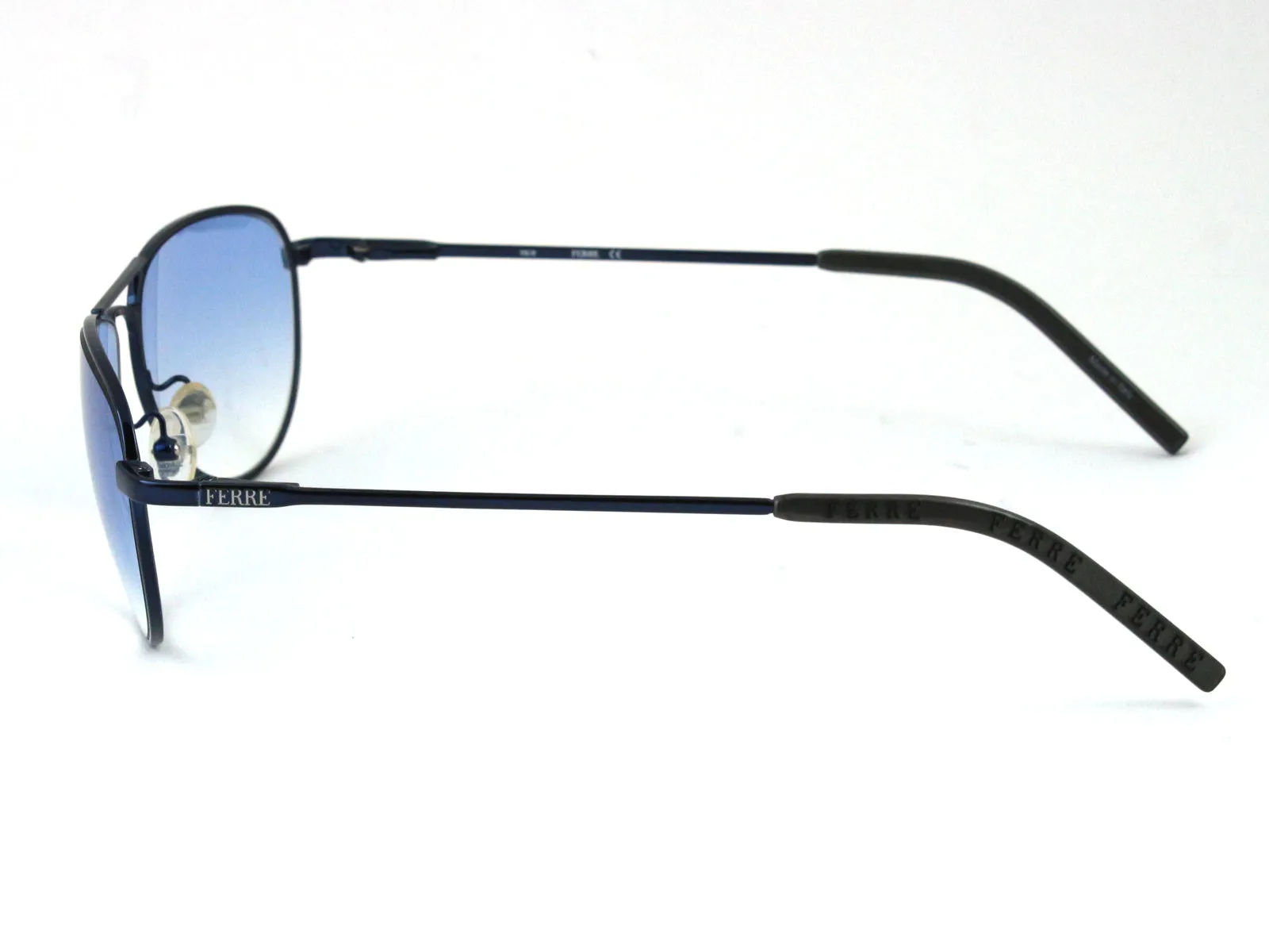 Gianfranco Ferré Unisex GF23603 06/9 Occhiali da sole outlet Metallo Nero Pilot - immagine 2