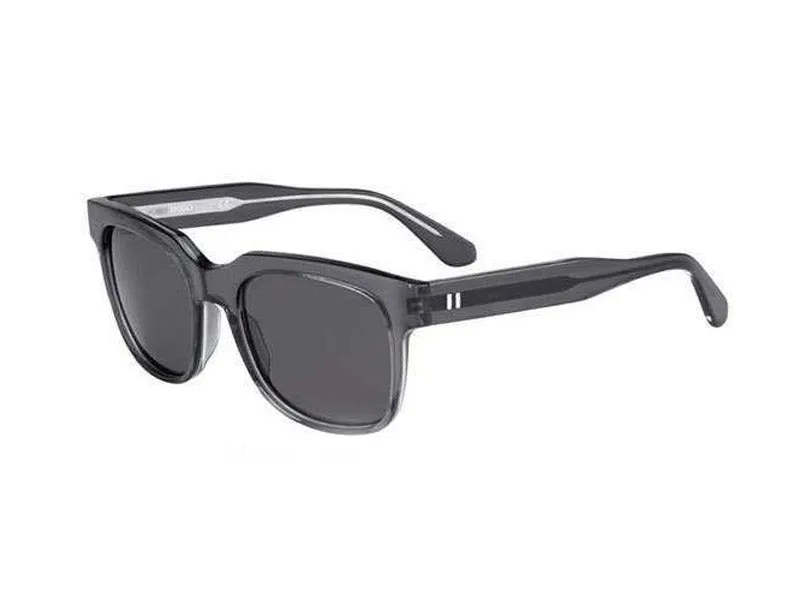 Hugo Boss HUGO 0114/S 7YP/Y8 Occhiali da sole outlet Plastica Grigio Squadrata - immagine 1