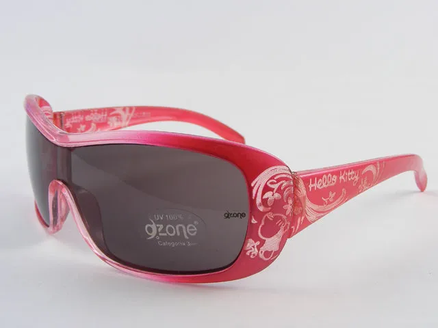 Hello Kitty Bambino HKS016 620 Occhiali da sole outlet Plastica Rosso - immagine 1