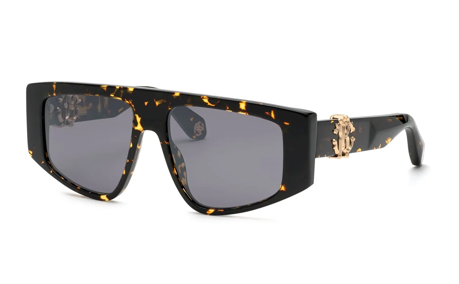 Roberto Cavalli Roberto Cavalli SRC038M 4APX Occhiali da sole Fumo Specchiato - immagine 1