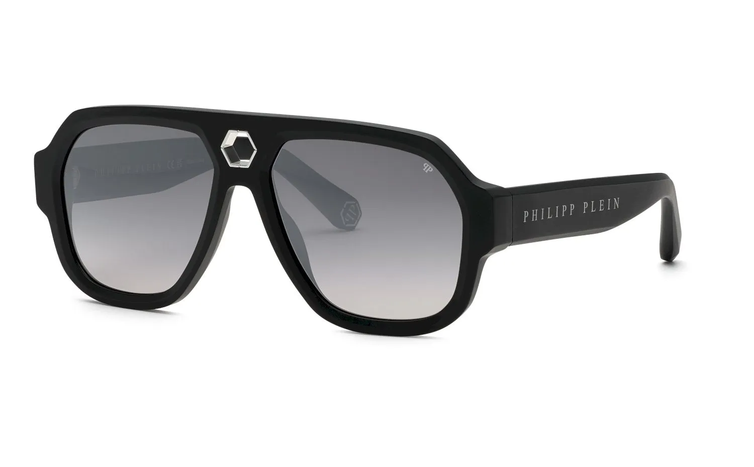 Philipp Plein Philipp Plein SPP143 PLEIN STARLIGHT 703X Occhiali da sole Fumo Sfumato - immagine 1