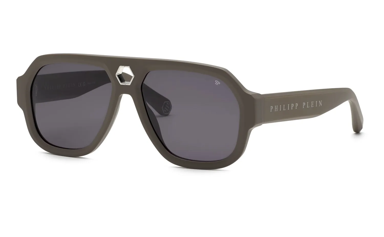 Philipp Plein Philipp Plein SPP143 PLEIN STARLIGHT 6S9M Occhiali da sole Fumo - immagine 1