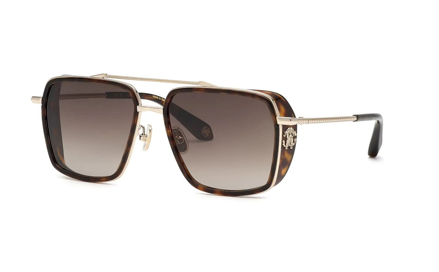 Roberto Cavalli Roberto Cavalli SRC036M 594 Occhiali da sole Marrone Sfumato - immagine 1