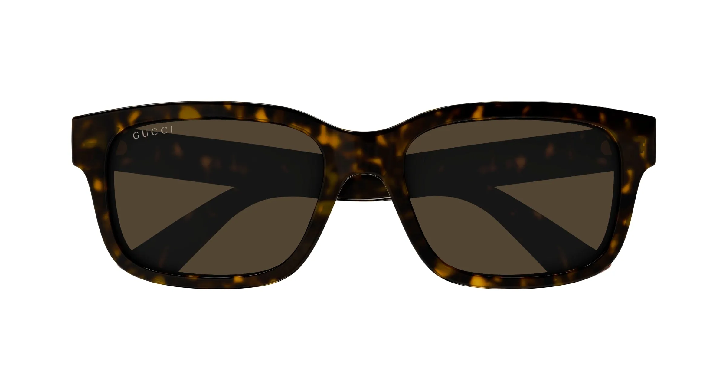 Gucci GG1583S 002 Occhiali da sole Iniettato Havana Marrone Squadrata - immagine 2