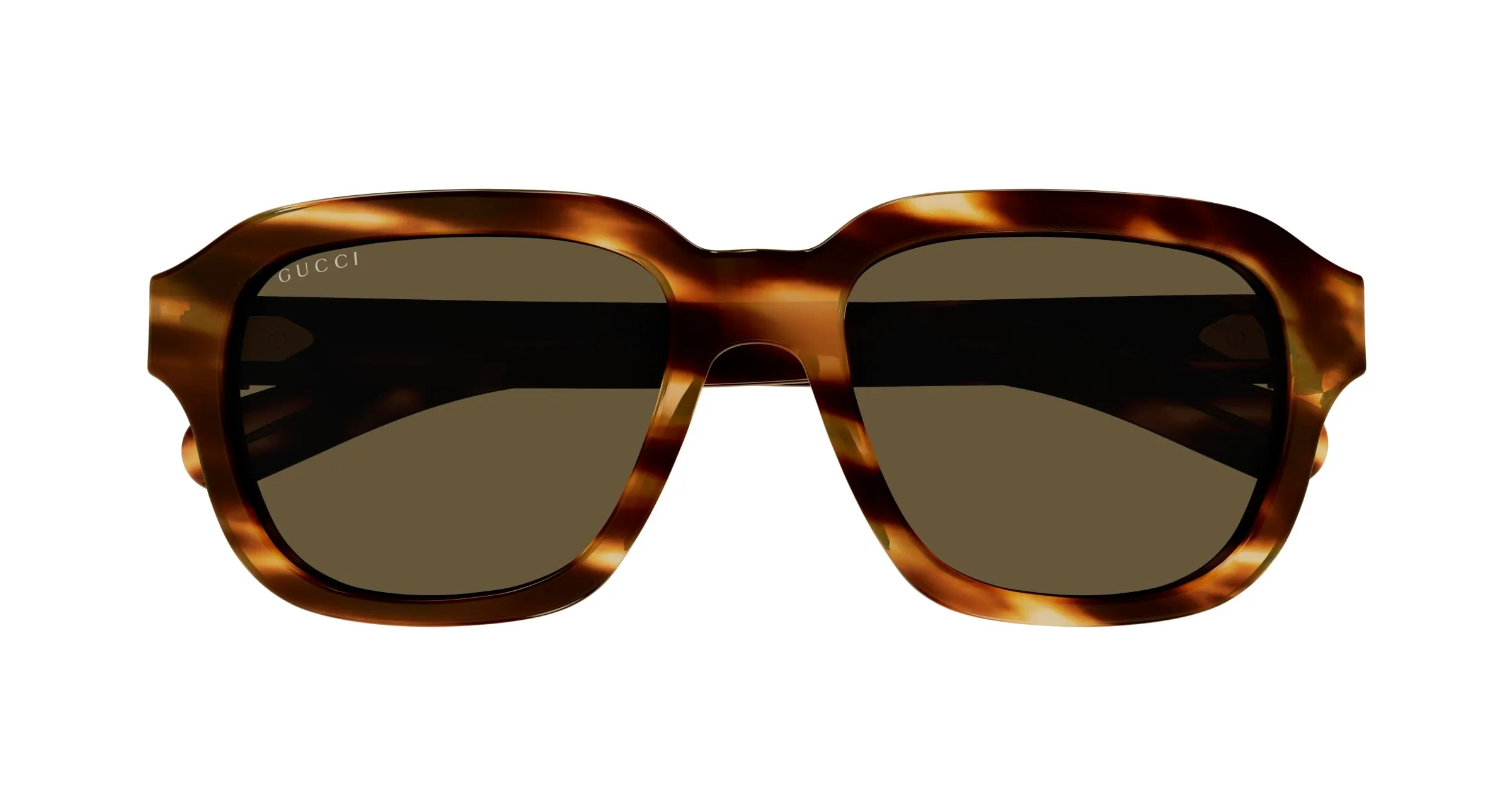 Gucci Uomo GG1508S 002 Occhiali da sole Acetato Havana Marrone Squadrata - immagine 2