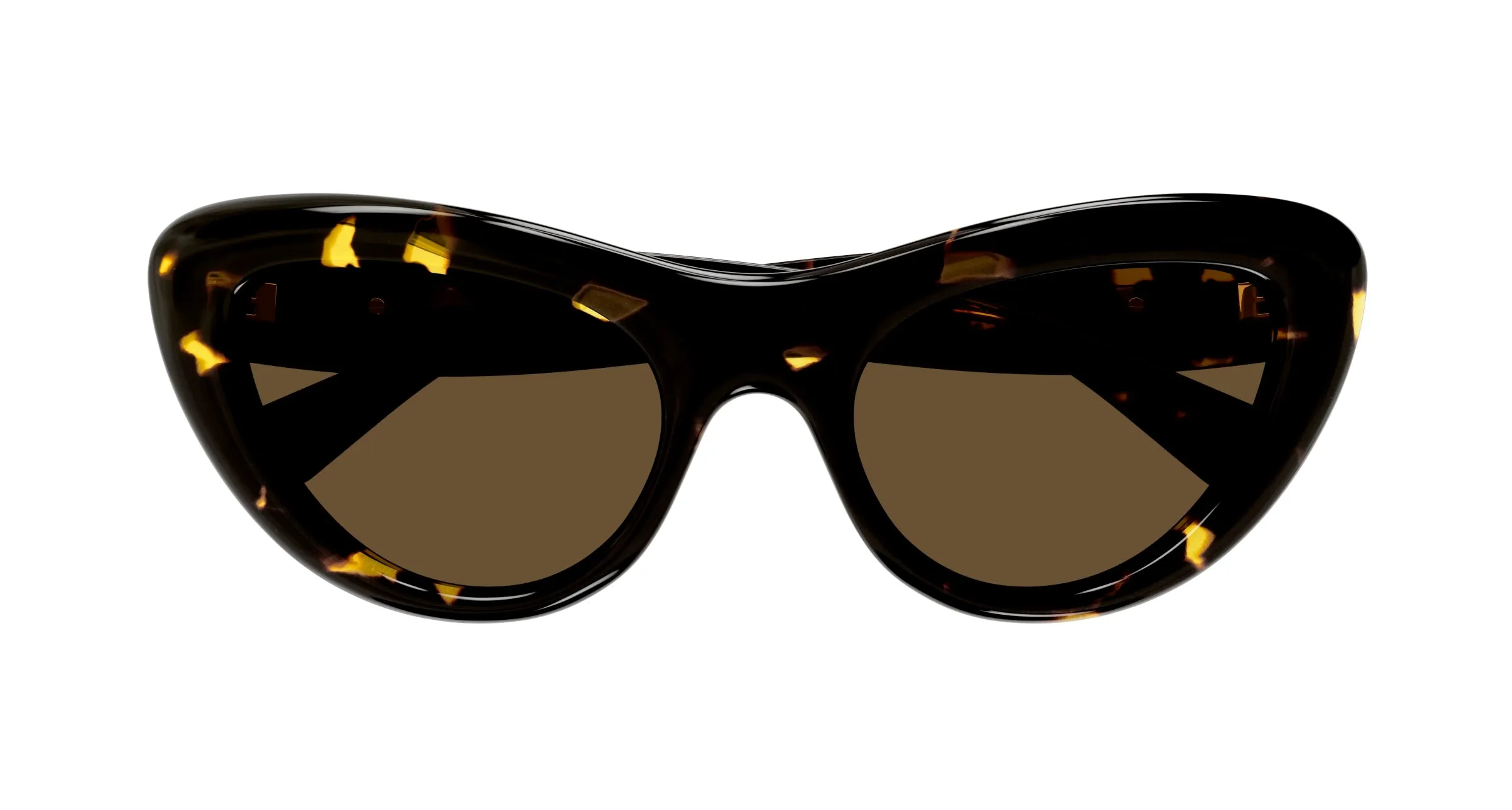 Bottega Veneta BV1282S 002 Occhiali da sole Acetato Havana Marrone Cat Eye - immagine 2