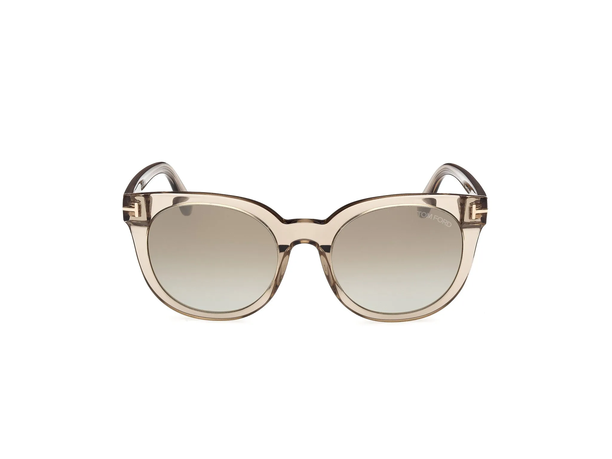 TOM FORD FT1109 MOIRA 45G Occhiali da sole Acetato Marrone Marrone Farfalla Normale Sfumato - immagine 2