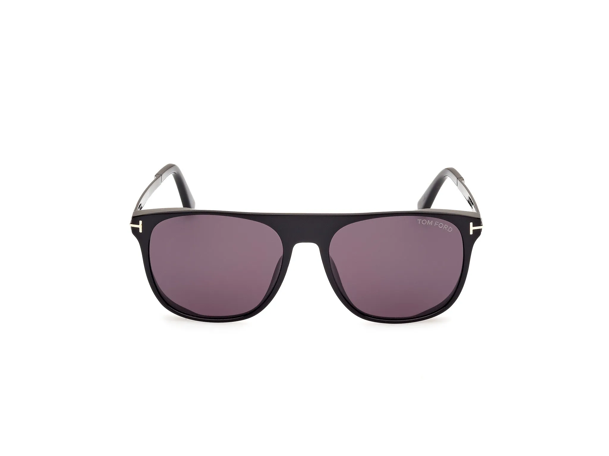 TOM FORD FT1105 LIONEL-02 01A Occhiali da sole Acetato Nero Grigio Squadrata Normale - immagine 2