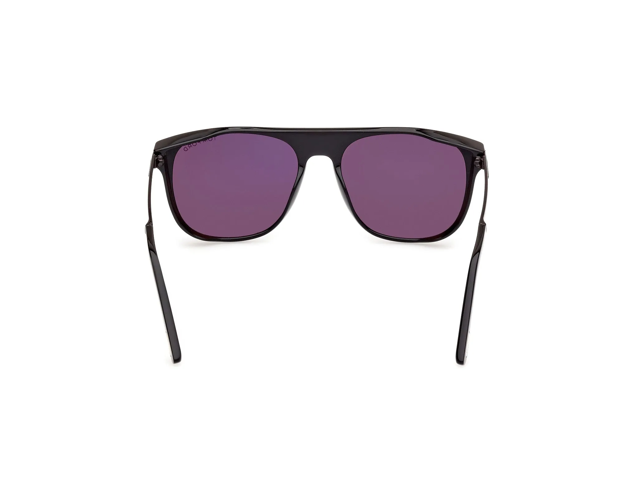 TOM FORD FT1105 LIONEL-02 01A Occhiali da sole Acetato Nero Grigio Squadrata Normale - immagine 4