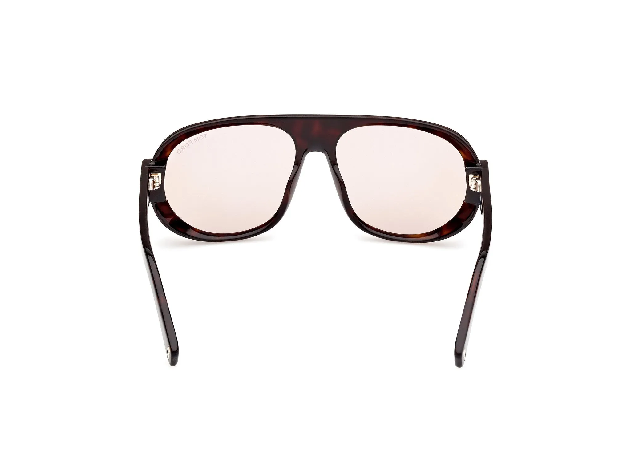 TOM FORD FT1102 BLAKE-02 52E Occhiali da sole Acetato Havana Marrone Pilot Fotocromatiche - immagine 4