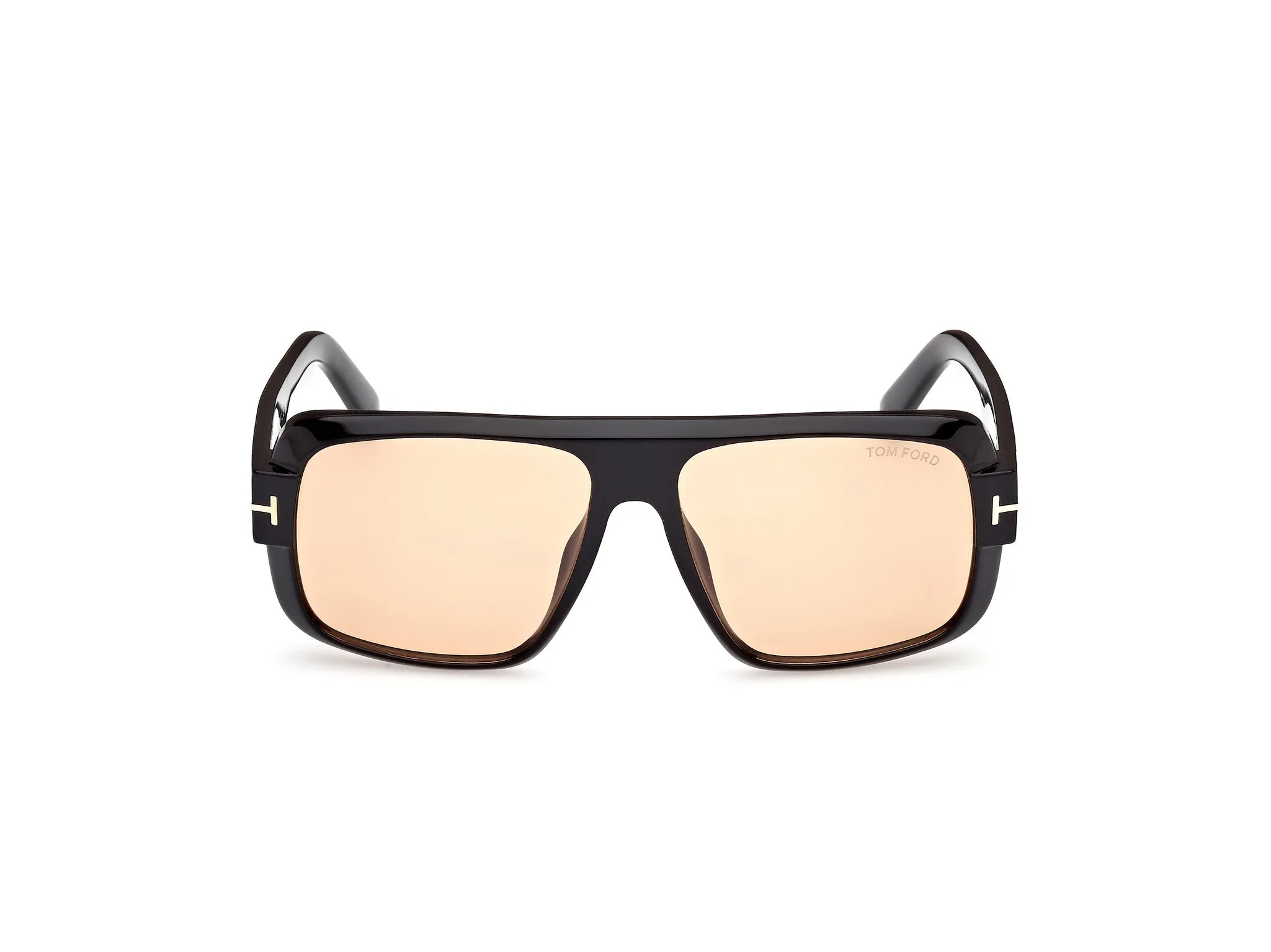 TOM FORD FT1101 TURNER 01E Occhiali da sole Acetato Nero Marrone Squadrata Fotocromatiche - immagine 2