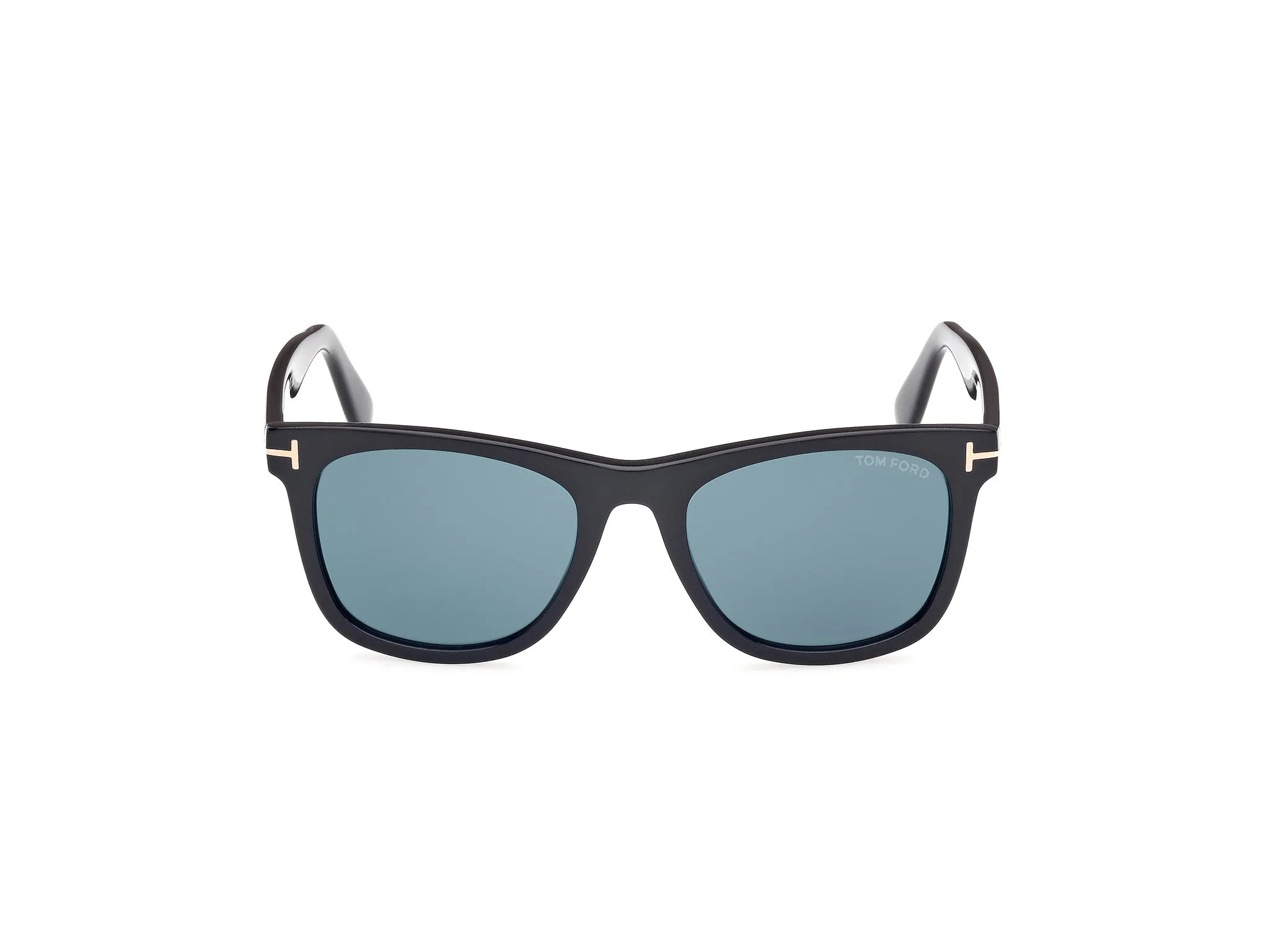 TOM FORD FT1099 KEVYN 01N Occhiali da sole Acetato Nero Verde Squadrata Normale - immagine 2