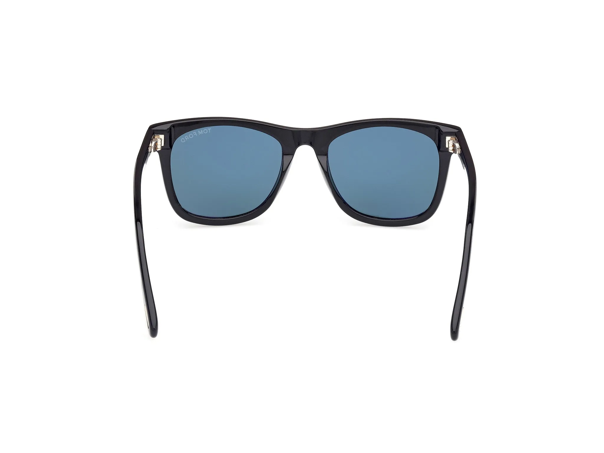 TOM FORD FT1099 KEVYN 01N Occhiali da sole Acetato Nero Verde Squadrata Normale - immagine 4