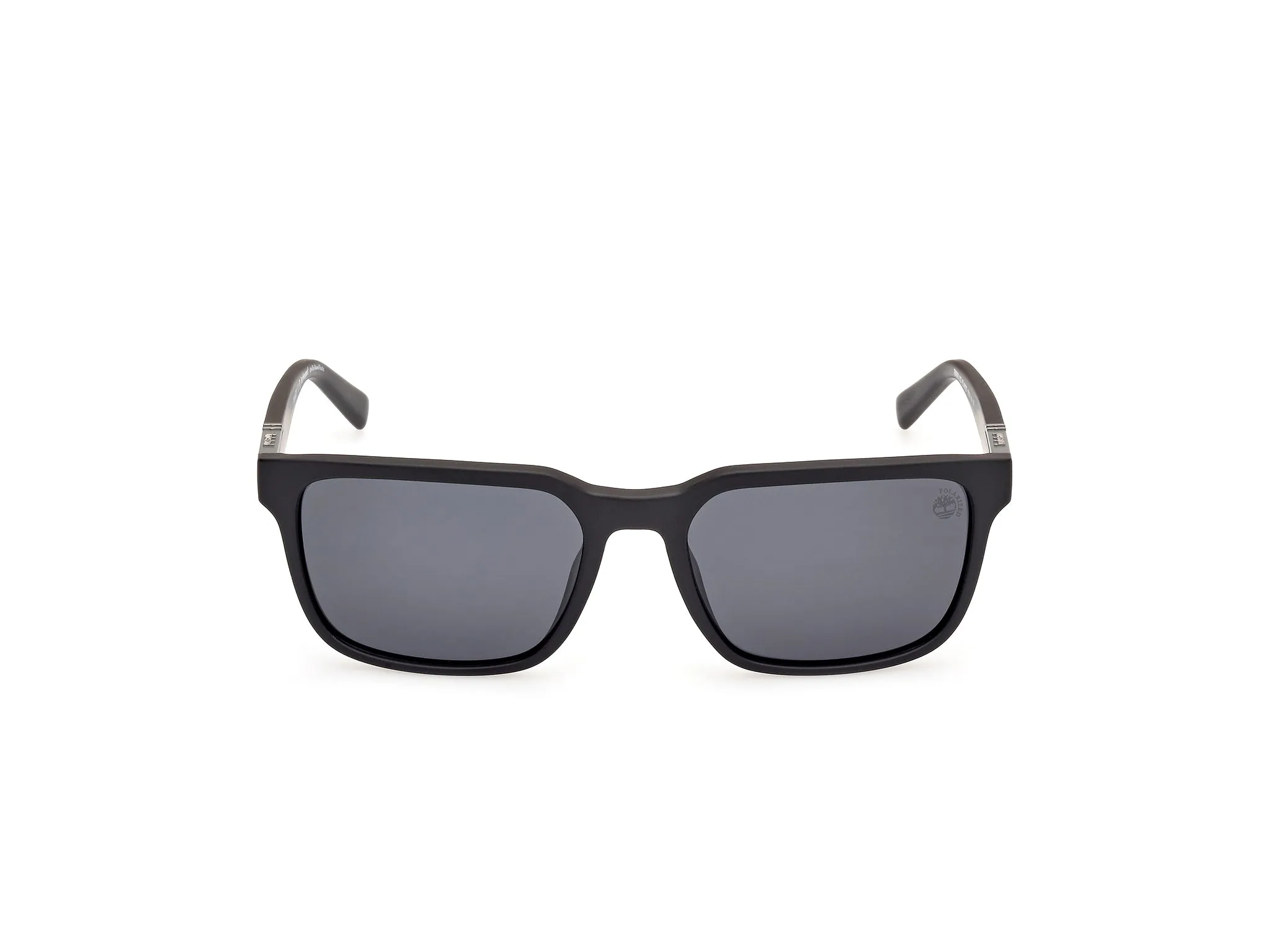 Timberland TB00008 02D Occhiali da sole Iniettato Nero Fumo Squadrata Polarizzata - immagine 2