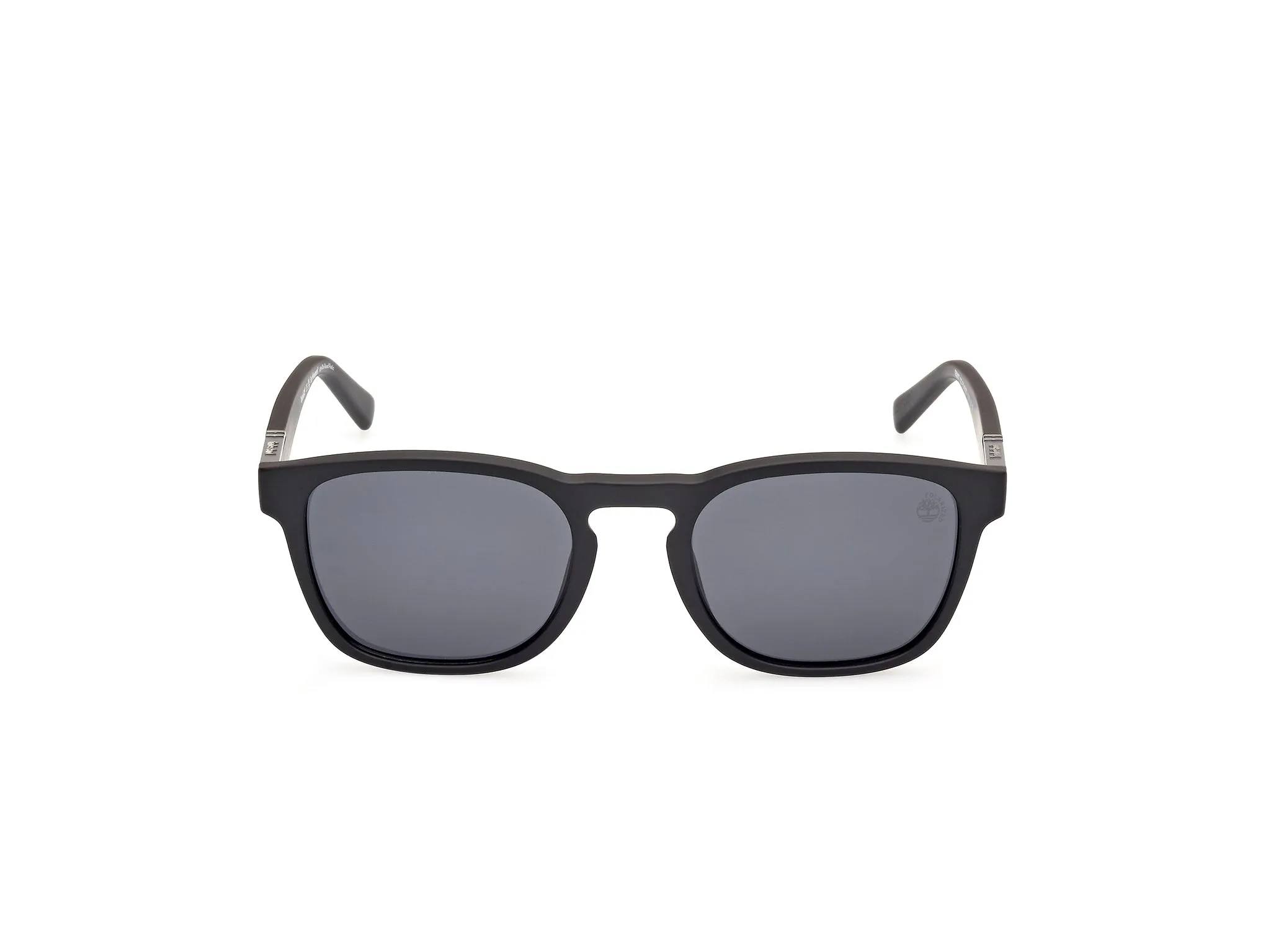 Timberland TB00007 02D Occhiali da sole Iniettato Nero Fumo Rotonda Polarizzata - immagine 2