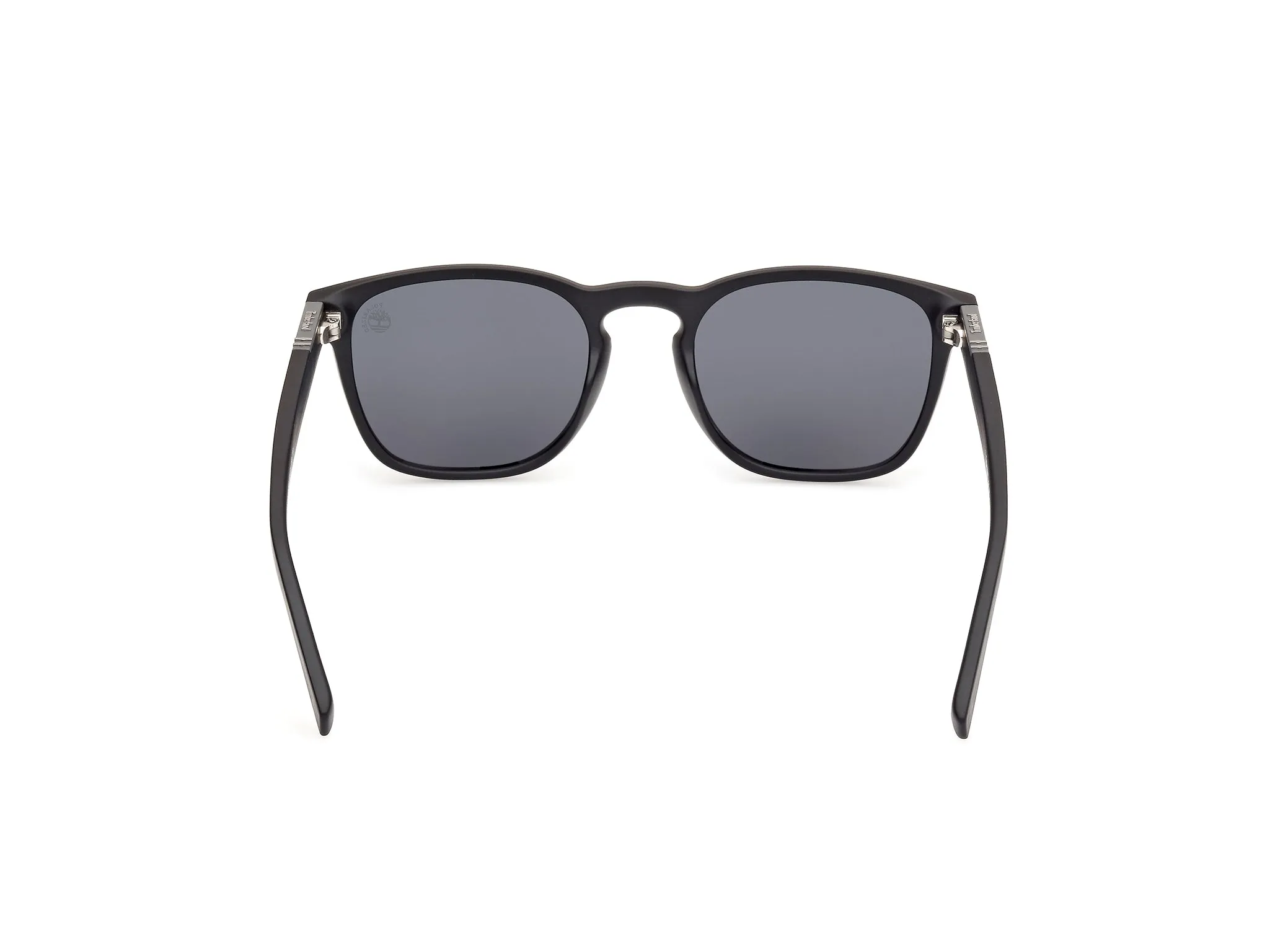 Timberland TB00007 02D Occhiali da sole Iniettato Nero Fumo Rotonda Polarizzata - immagine 4