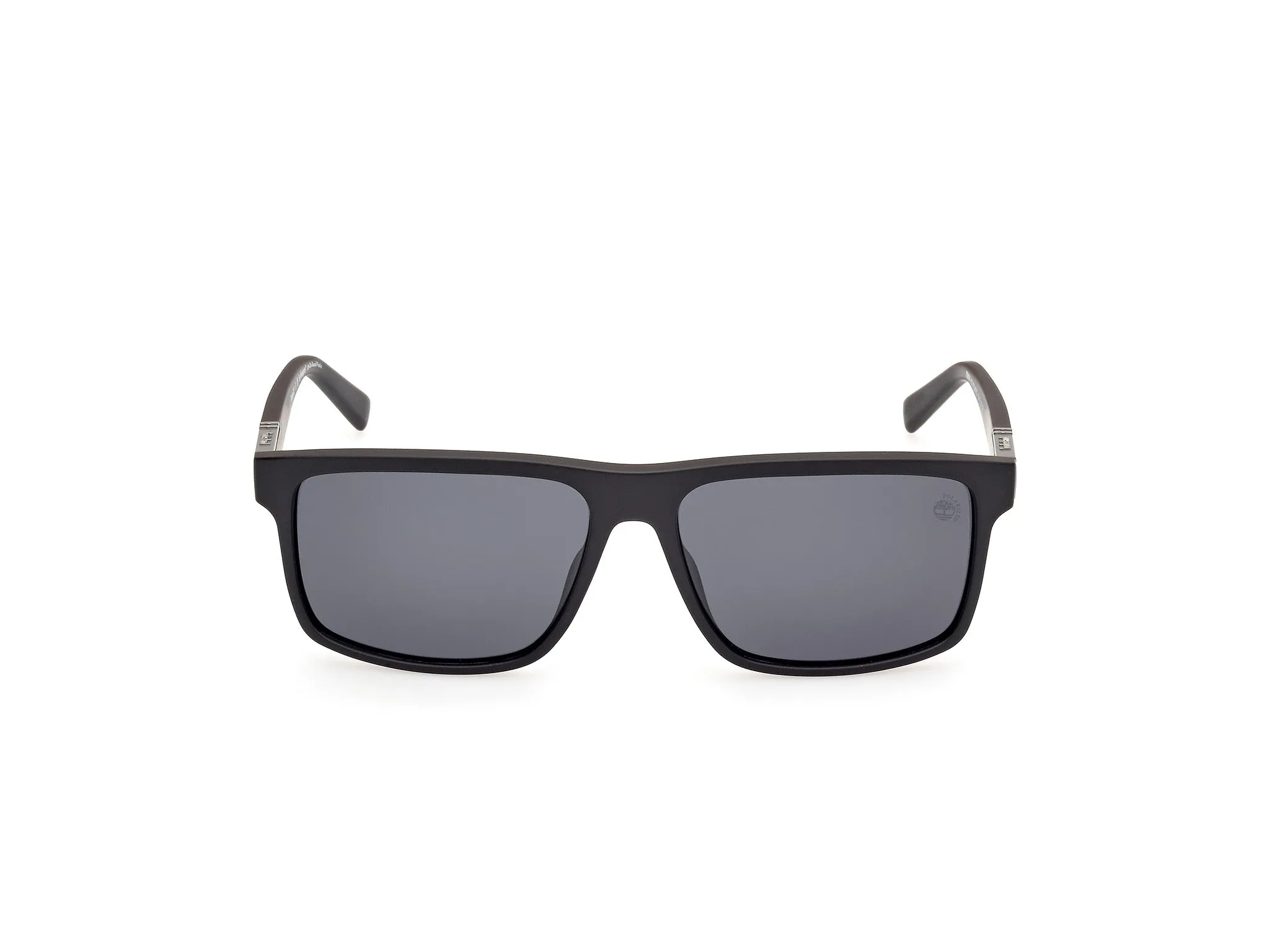 Timberland TB00006 02D Occhiali da sole Iniettato Nero Fumo Squadrata Polarizzata - immagine 2