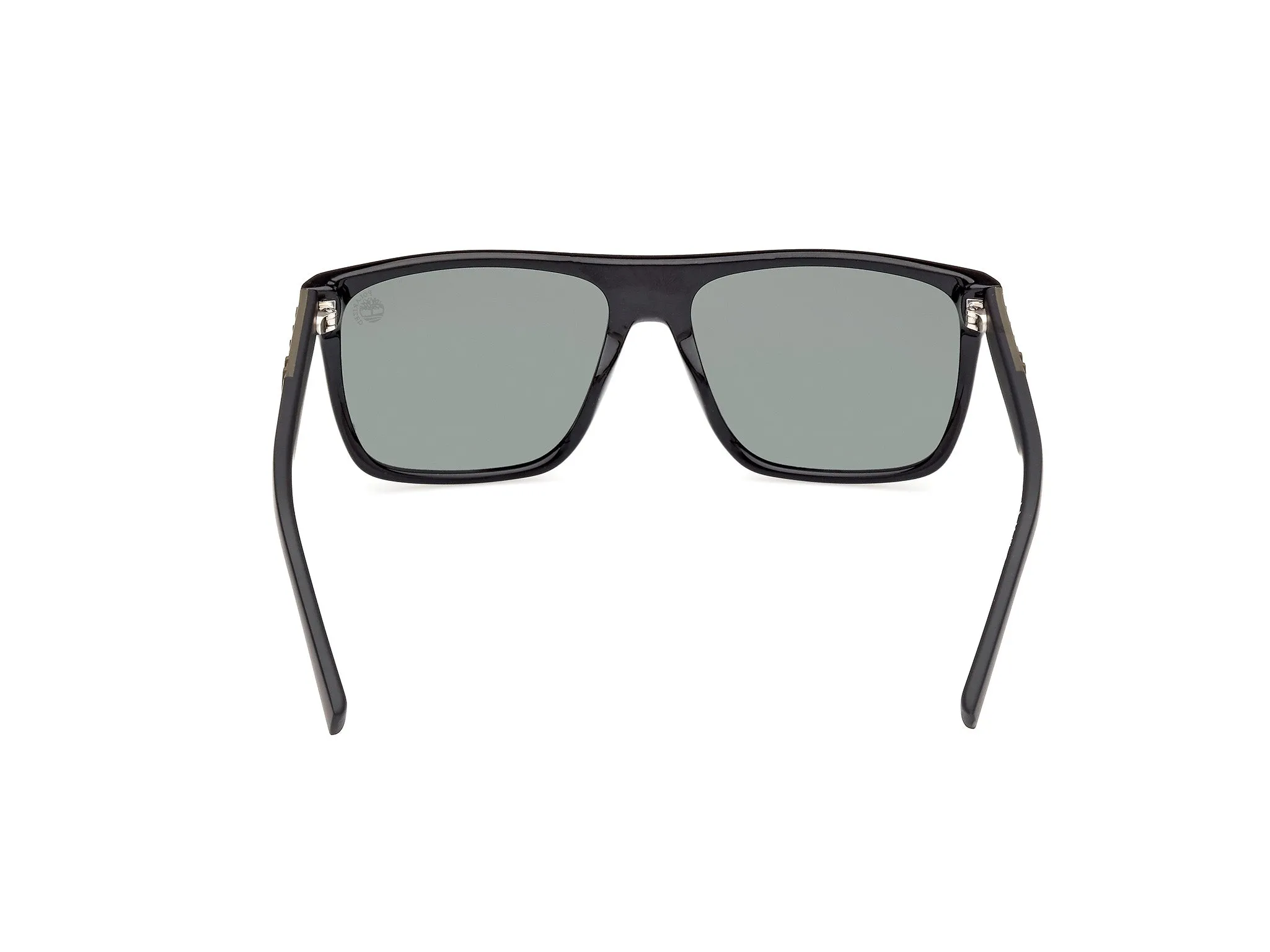 Timberland TB00005 01R Occhiali da sole Iniettato Nero Verde Squadrata Polarizzata - immagine 4