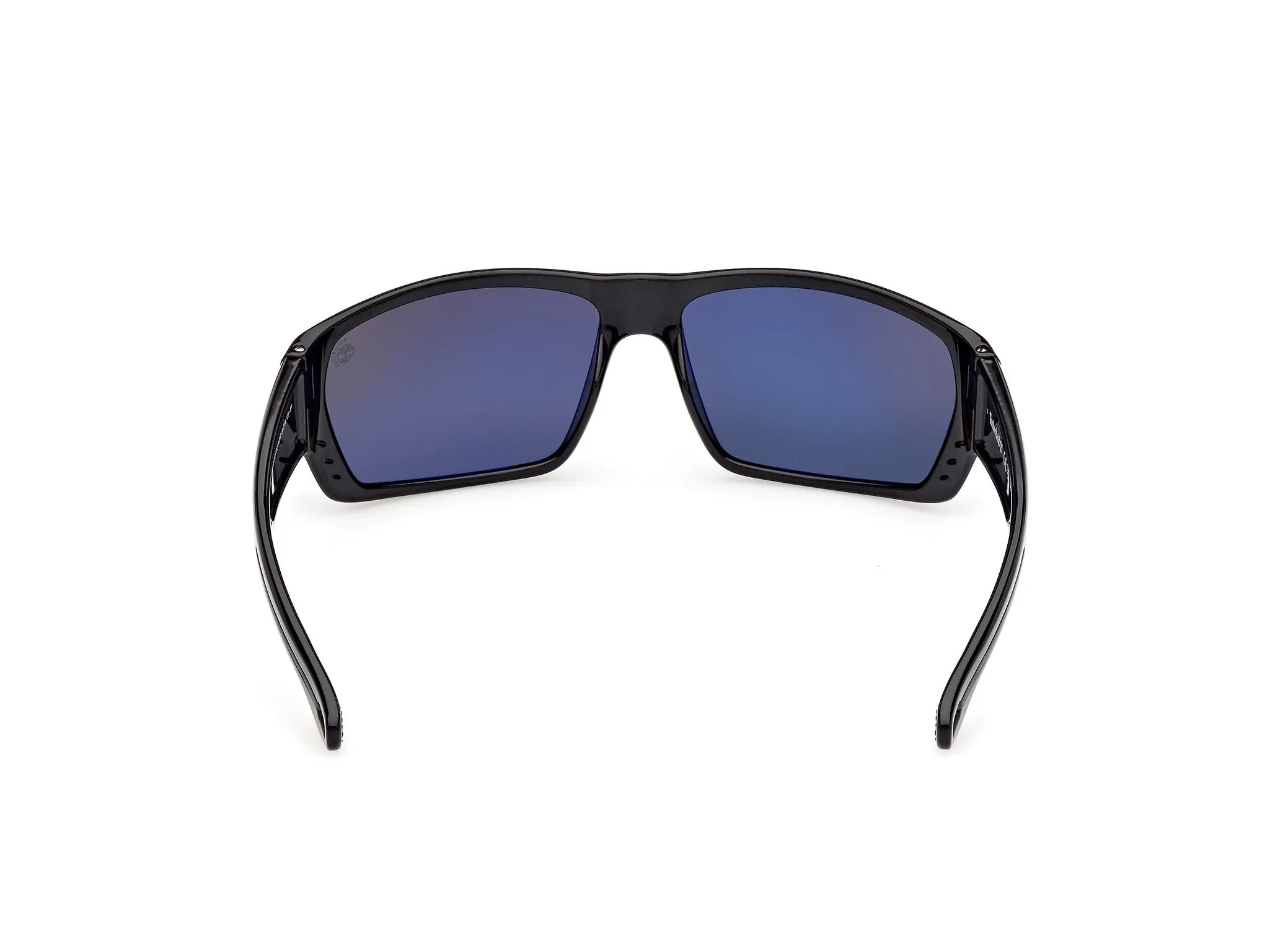 Timberland TB00002 01D Occhiali da sole Iniettato Nero Fumo Squadrata Polarizzata - immagine 4