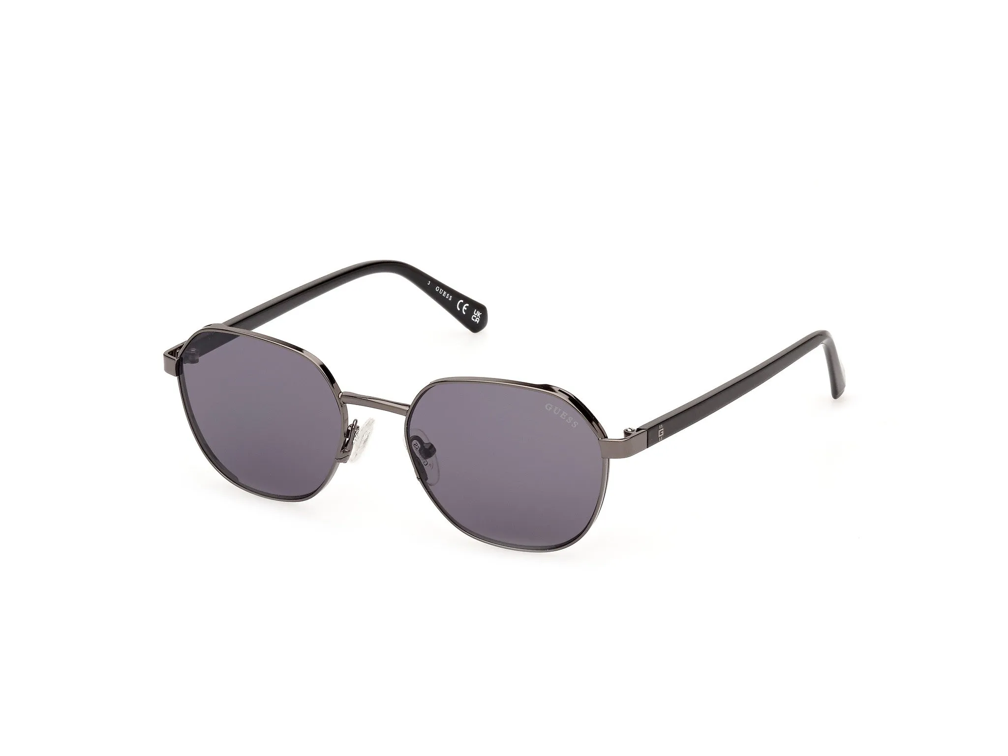 Guess GU00116 08A Occhiali da sole Metallo Rotonda Normale - immagine 1