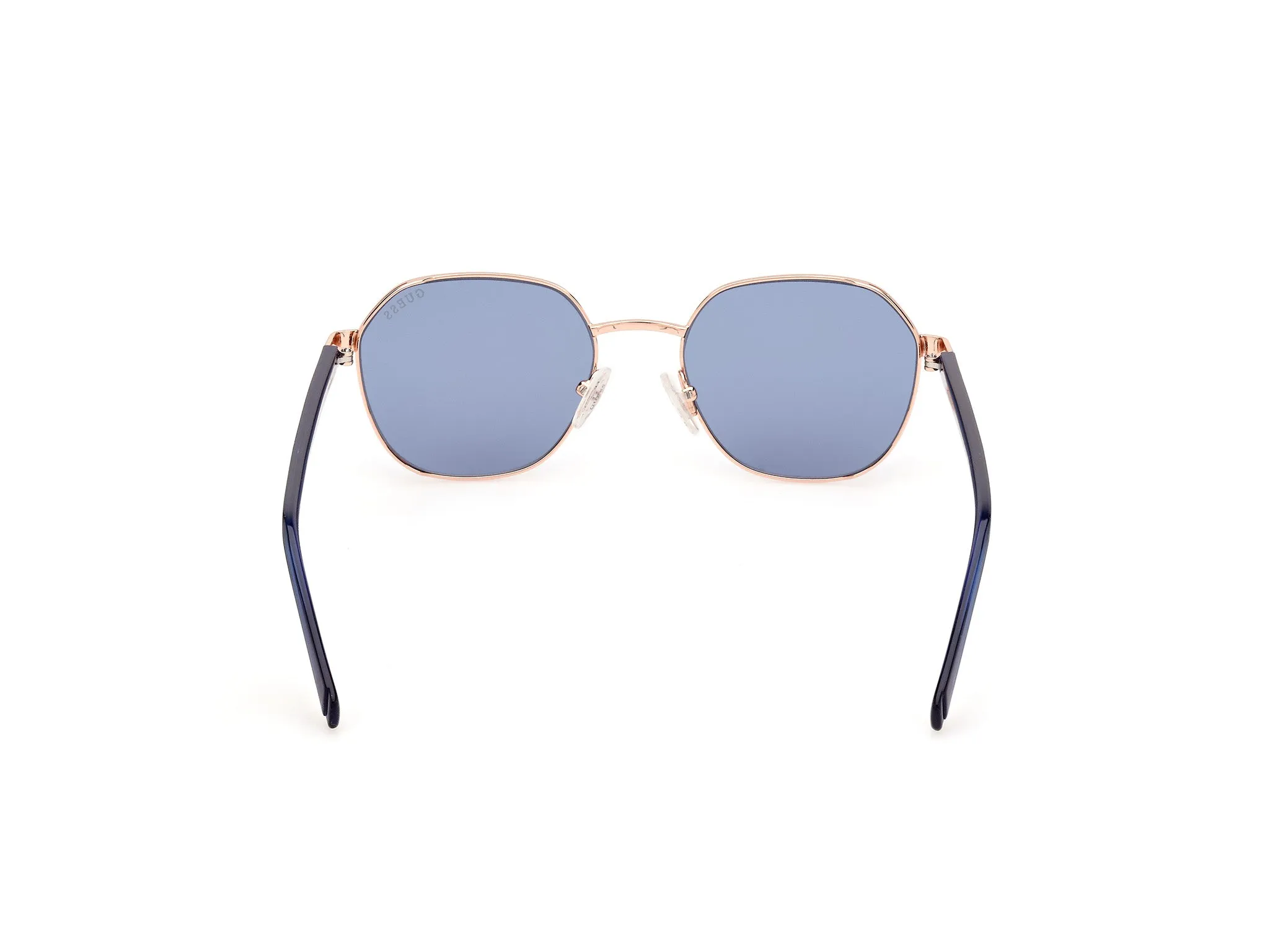 Guess GU00116 28V Occhiali da sole Metallo Oro Blu Rotonda Normale - immagine 4